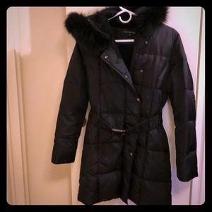 Via Spiga Down and Fur Winter Coat
